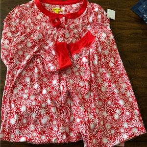 Red and White Kids Pajamas